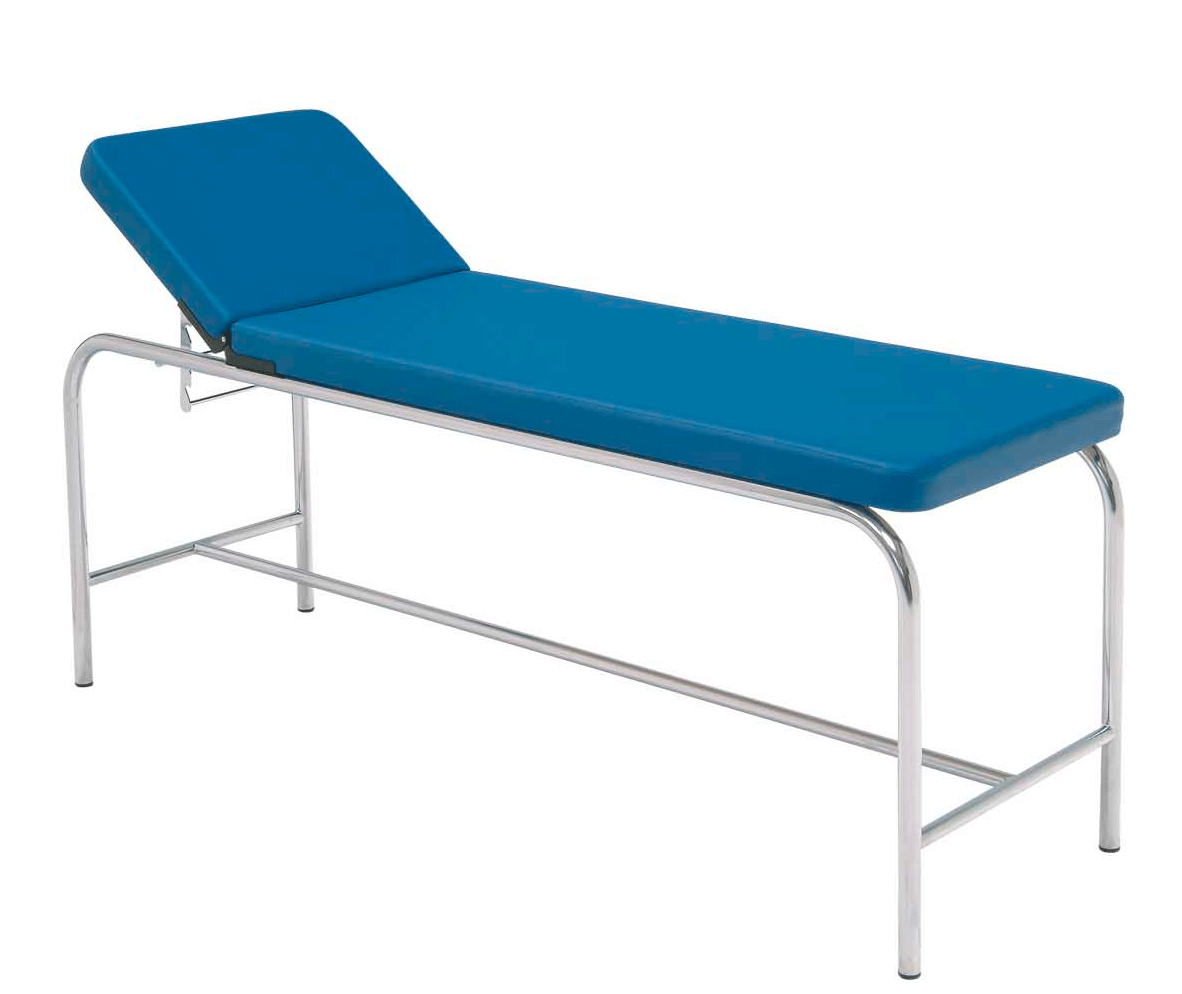 Camilla dos cuerpos cromada 180*55*70 ALTO