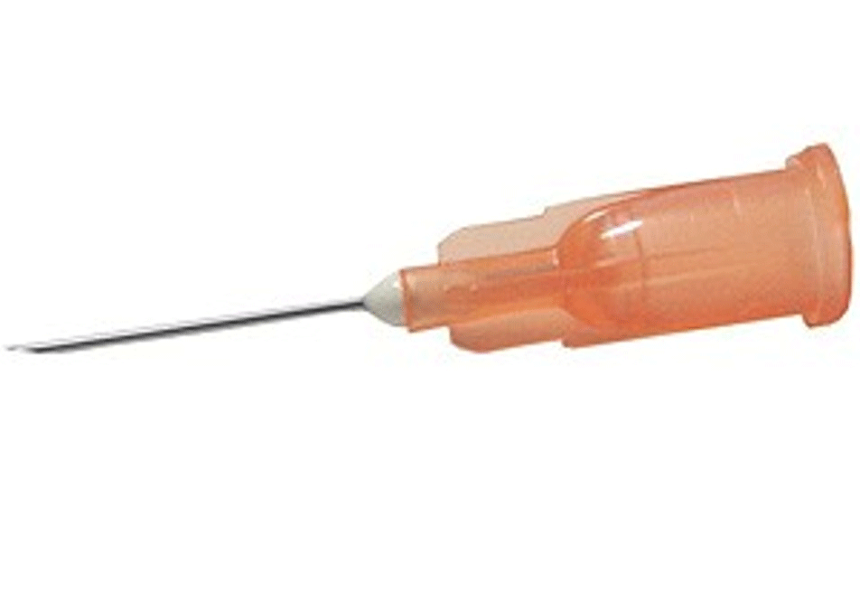 Agujas BRAUN de 0,5*16 mm. 25G 5/8 