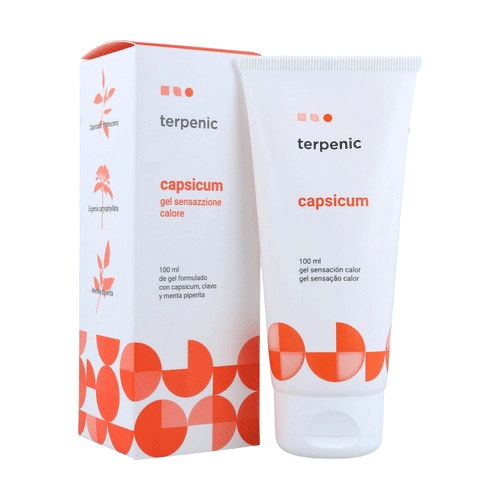 Crema CAPSICUM. Sensación calor. 100 ml