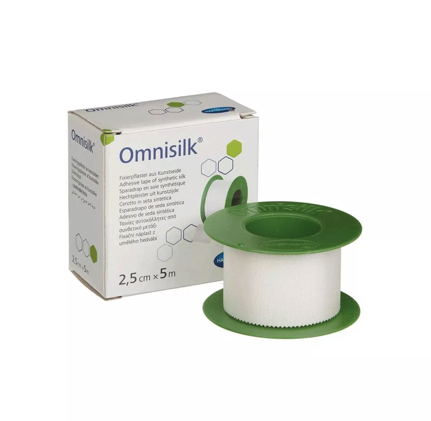 Esparadradrapo seda 2.5 cm * 9,2 m.