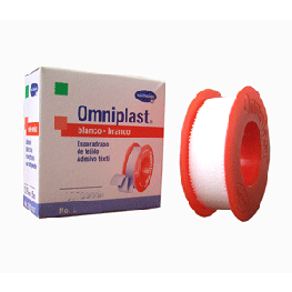 Esparadrapo Tela 1.25 cm* 5 m. Blanco