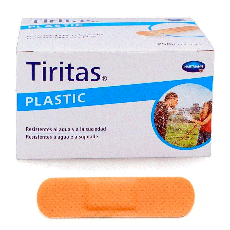 Tiritas Rectangulares. 19*72 mm.  250 uds