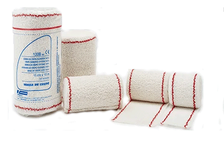 Venda crepe elástica SUPERIOR 10cm*10cm. 100 gr