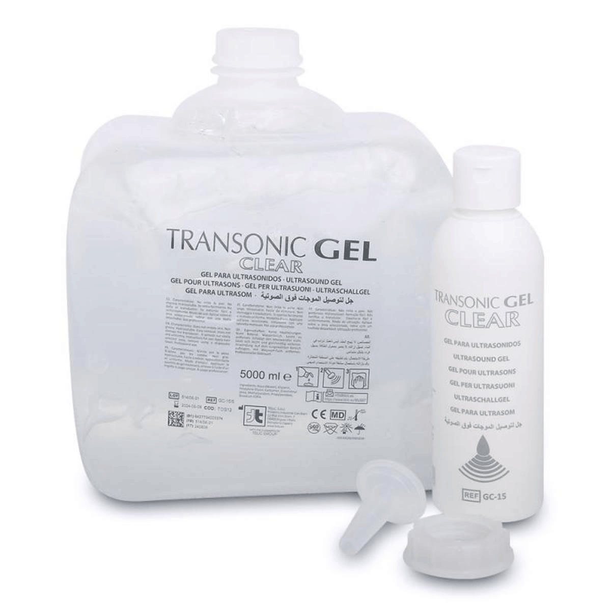 Gel Ultrasonidos transparente 5 l.