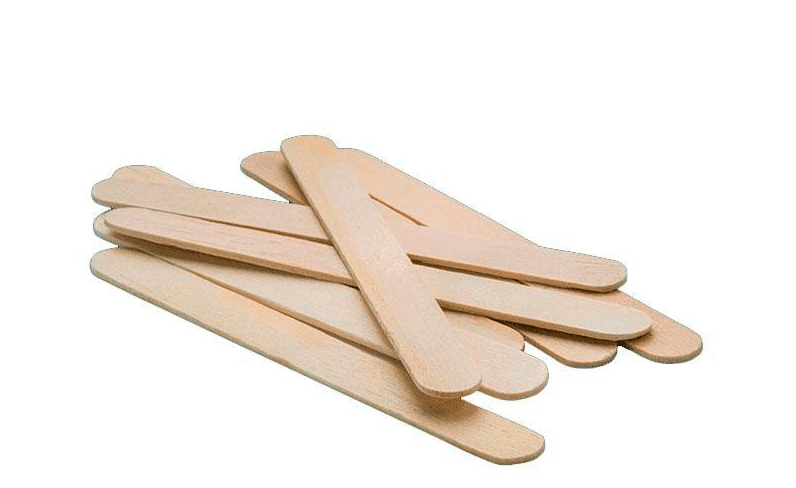 Depresores de madera. 100 uds