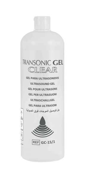 Gel Ultrasonidos transparente 1 l.