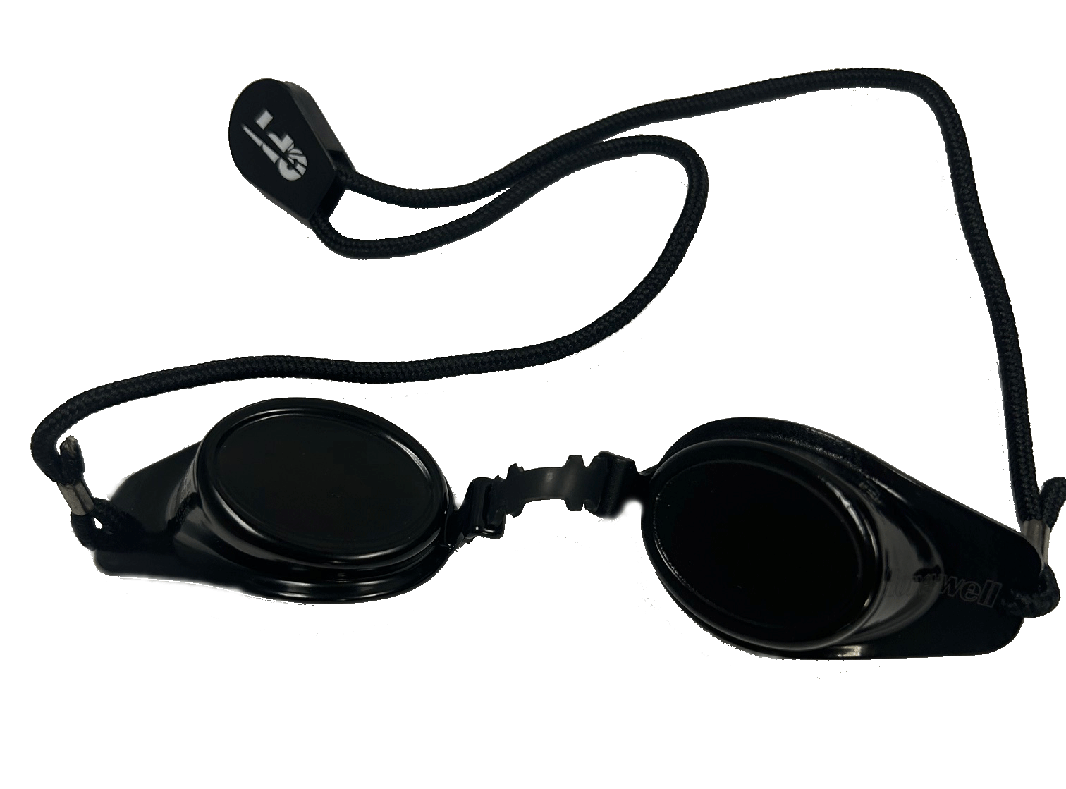 Gafas opacas paciente láser