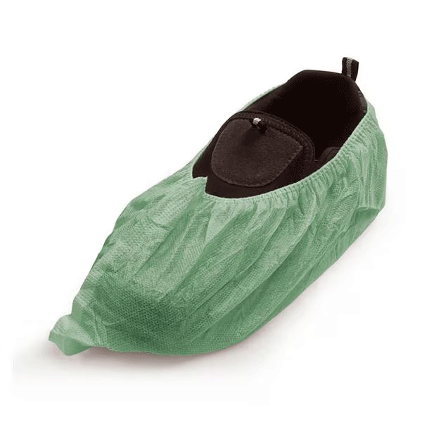 Calzas Cubrepies tejido sin tejer VERDE. 100 uds