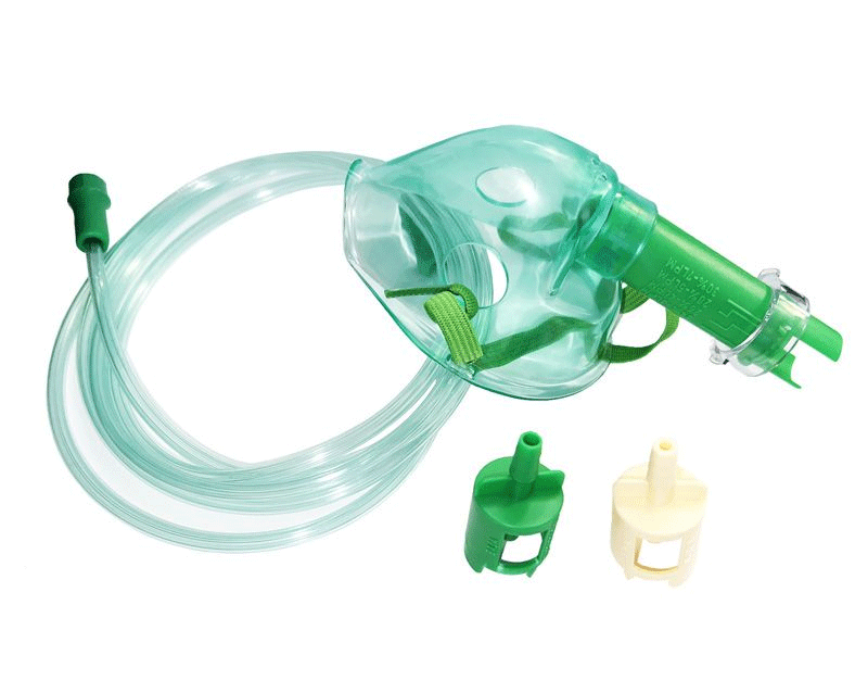 Mascarilla oxígeno ADULTO. 7 concentraciones VENTURI