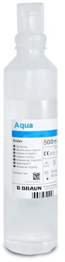 Agua esteril 500 cc. (caja 10 uds)