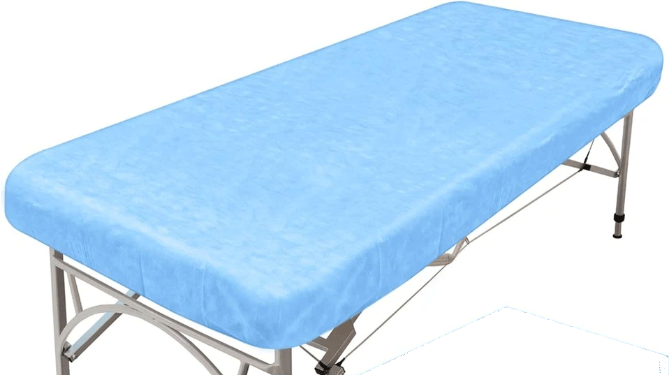Sábana Ajustable AZUL 60*180*10. Paquete 10 uds