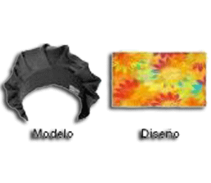 Gorro Algodón con elástico. Modelo: Tahiti Gold