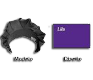 Gorro Algodón con elástico. Modelo: Lila