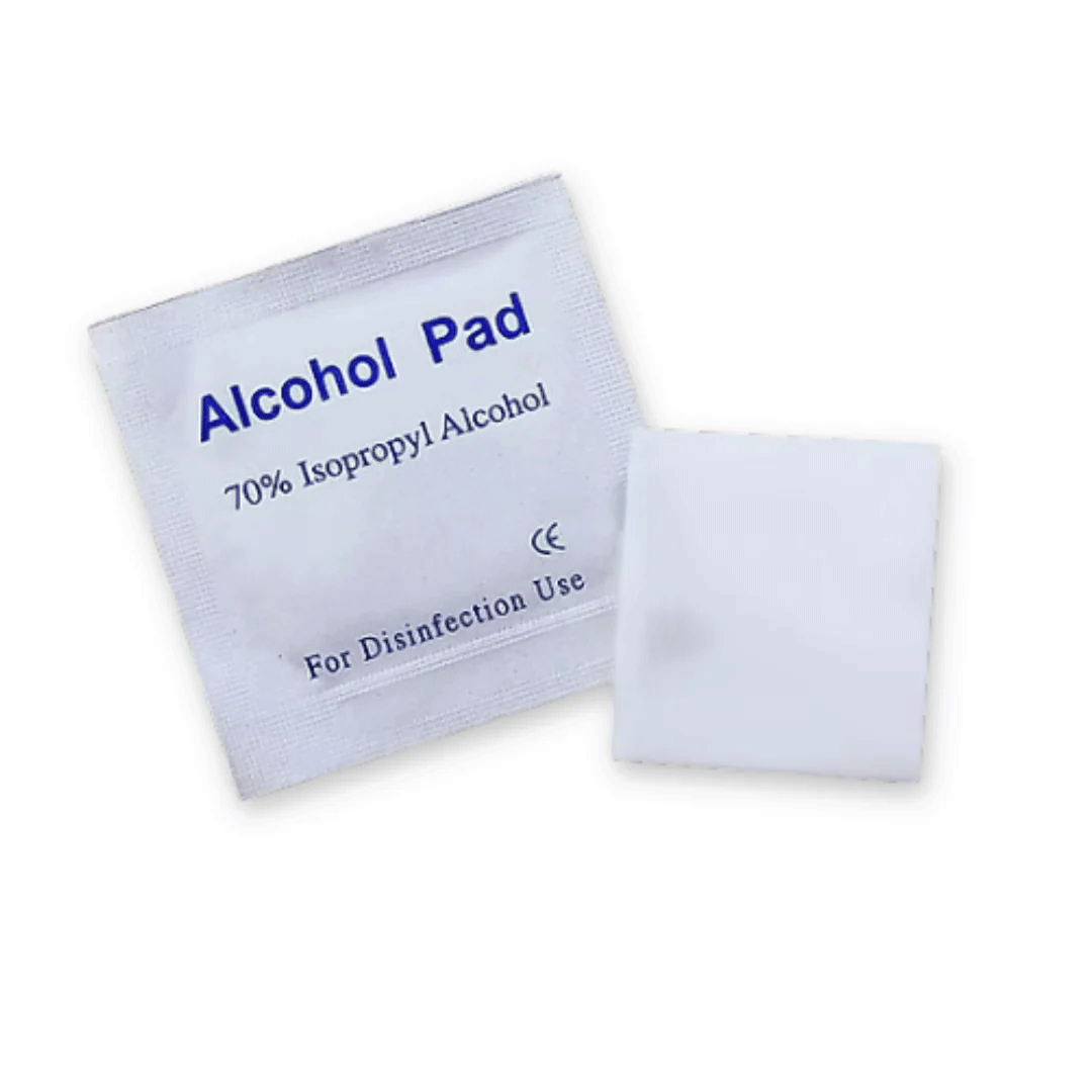 Alcohol Pad. 200 uds (3 x 3 cm)