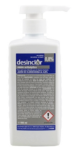 Jabón prequirúrgico "Desinclor"