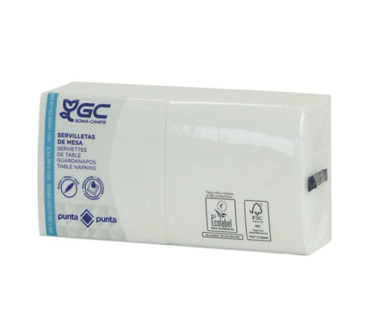 Servilleta 3 capas, 30*30, blanca (3000 uds)