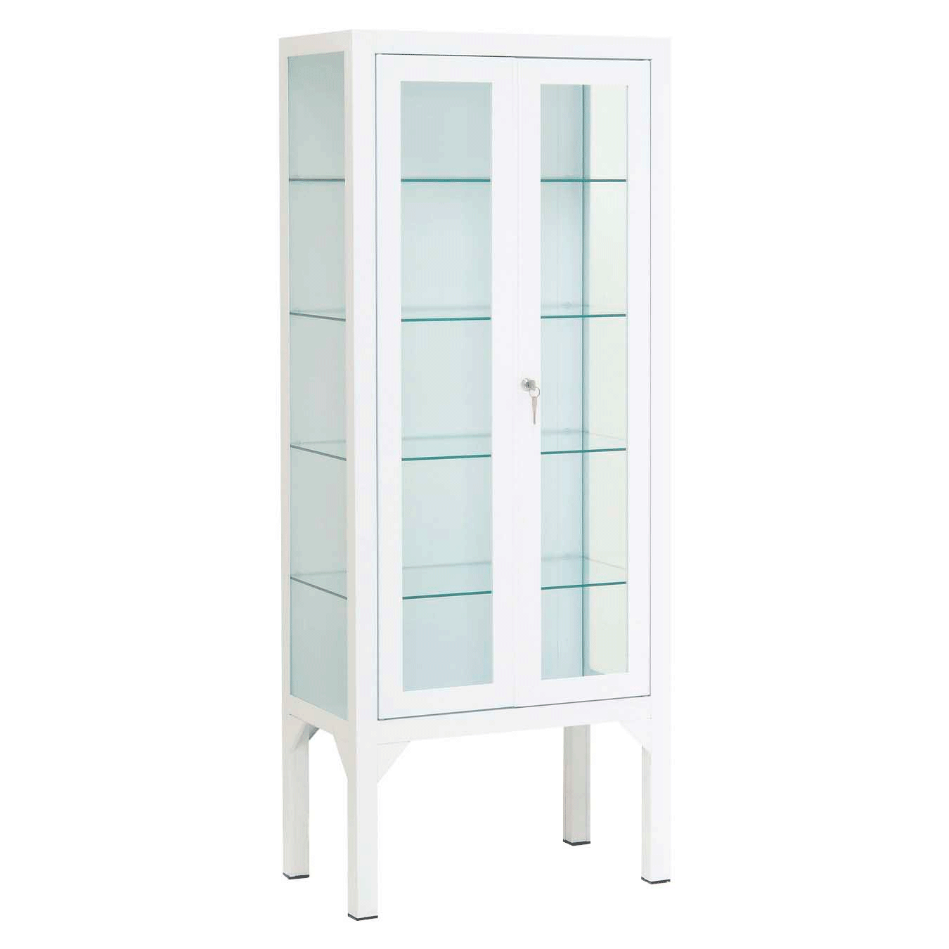 Vitrina de pie 2 puertas.