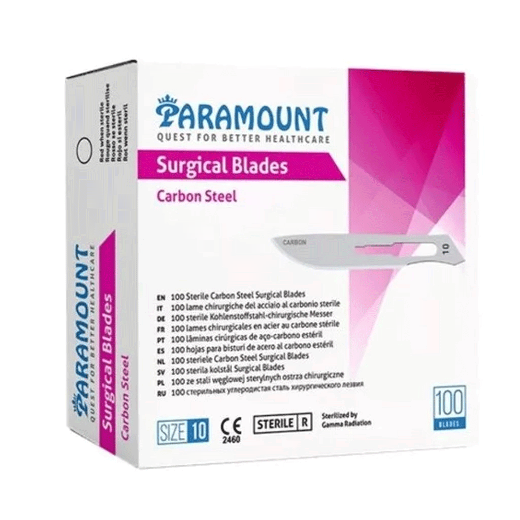 Hojas bisturí nº10 PARAMOUNT