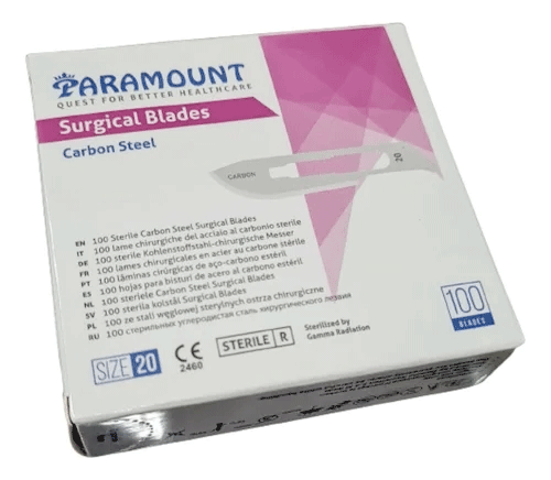 Hojas bisturí nº20 PARAMOUNT