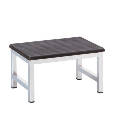 Banquillo 1 peldaño. Cromado.  GRANDE 