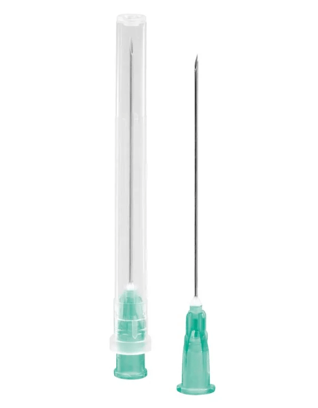 Agujas BRAUN de 0,8*50 mm. 21G 2 