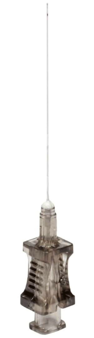 Microcánula "DISPODERM" 27G, 40 mm. Caja 20 uds.