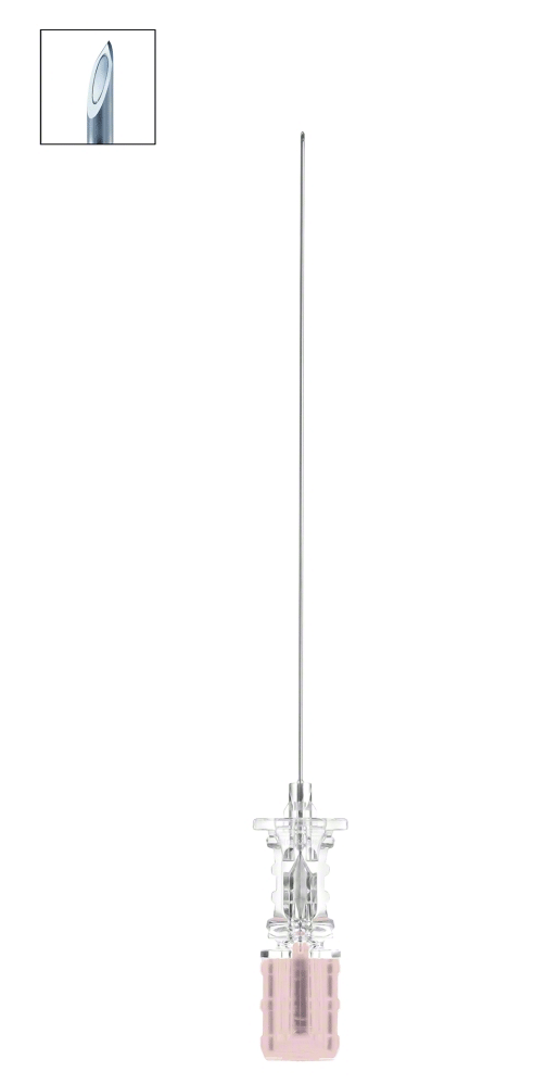 [3057] Agujas Spin. 1,33 * 88 mm. 18G 3 1/2. 25 uds