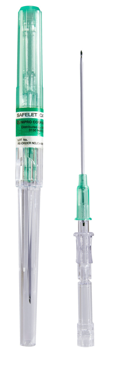 [2731] Cateter Intravenoso NIPRO 18G 1 1/4". 50 uds