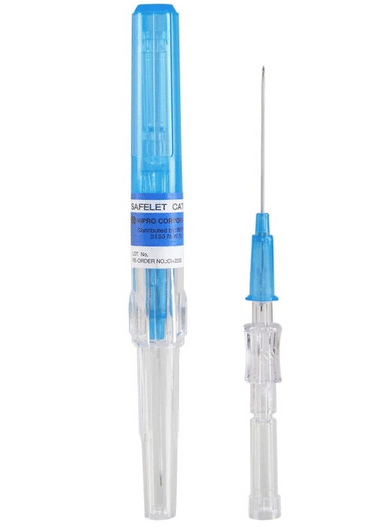[2733] Cateter Intravenoso NIPRO 22G 1". 50 uds