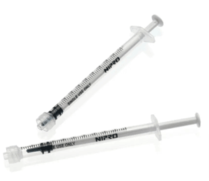 [3290] Jeringa NIPRO tres cuerpos 1cc. L.L. (100 uds)