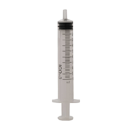 [1054] Jeringa tres cuerpos 10 cc. cono central  (100uds)