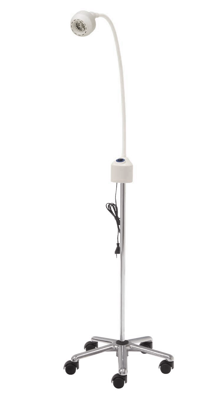 [3051] Lámpara de reconocimiento, flexo multiposicional. LED 10 w. Peana Aluminio