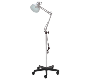 [3050] Lámpara reconocimiento, foco orientable, LED 10W, peana PVC