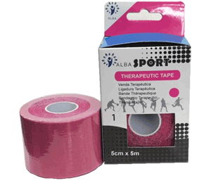 [3020] Vendaje neuromuscular 5cm*5m. ROSA
