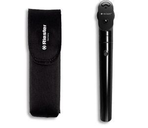[2631] Oftalmoscopio e-Scope 2.7 V (Riester) negro c/ bolsa