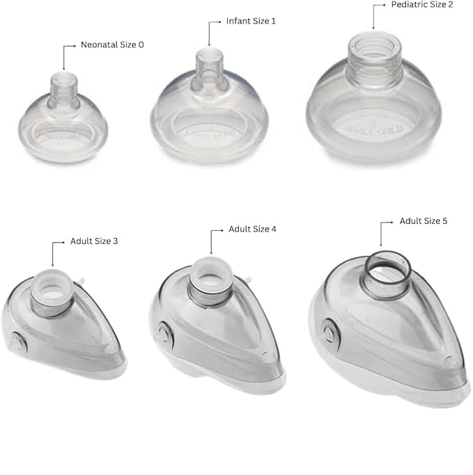 [1399] Mascarilla resucitador nº 1. Lactantes