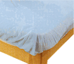 [0190] Sábana Ajustable AZUL 60*180*10. Paquete 10 uds