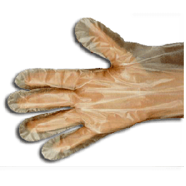 [0137] Guantes de plástico