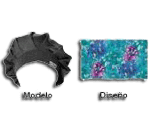 [2370] Gorro Algodón con elástico. Modelo: Jewel