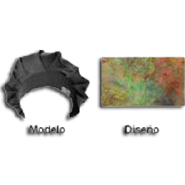 [2414] Gorro Algodón con elástico. Modelo: Otoño