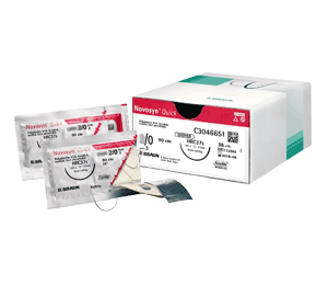 [3099] Novosyn Quick 4/0 DS 19. Paquete 12 uds.