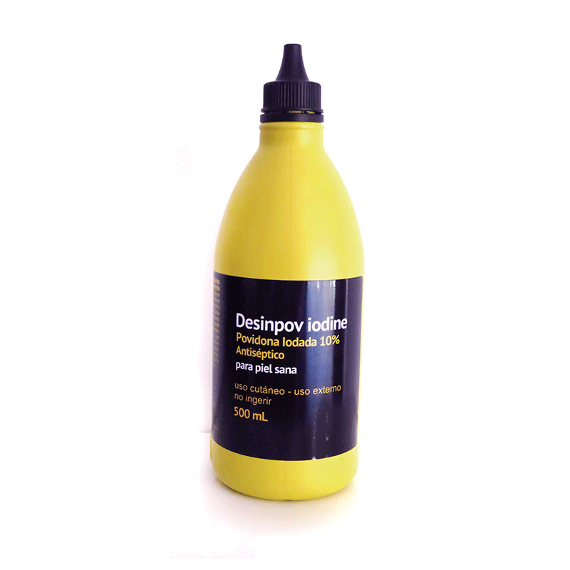 [0211] Desinpov solución al 10% Povidona yodada 500 ml.