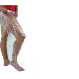 [1230] Bolsa Presoterapia (pernera). Plástico. 100 uds