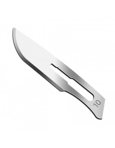 [0649] Hojas bisturí nº10. Caja de 100 uds.