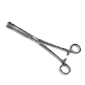 [1671] Pinza Foerster 25 cm. recta estándar