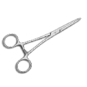 [0855] Pinza Rochester Pean 14 cm. Recta sin dientes. Estándar