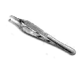 [0851] Pinza Adson 12 cm. Con dientes. Estándar
