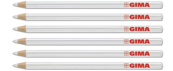 [3359] Lápiz dermatológico BLANCO. Caja 6 uds.